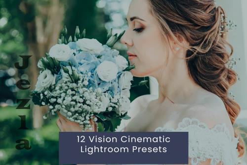 12 Vision Cinematic Lightroom Presets - E88S34Z