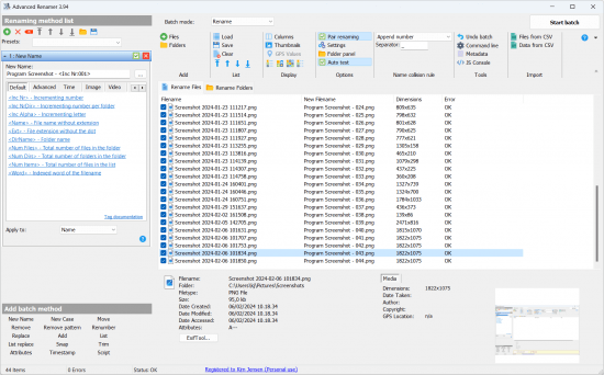 Advanced Renamer v4.03