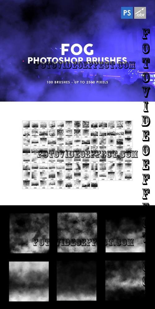 100 Fog Photoshop Stamp Brushes - 28030316