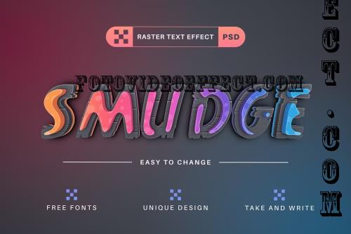 Smudge - Editable Text Effect - 42284946