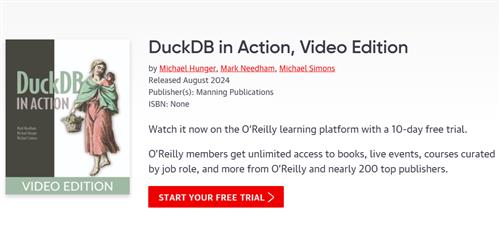 DuckDB in Action, Video Edition