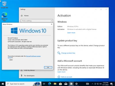 Windows 10 Pro 22H2 build 19045.4894 Preactivated Multilingual September  2024 3de973b0adeebb851660fbc8abe9a30c