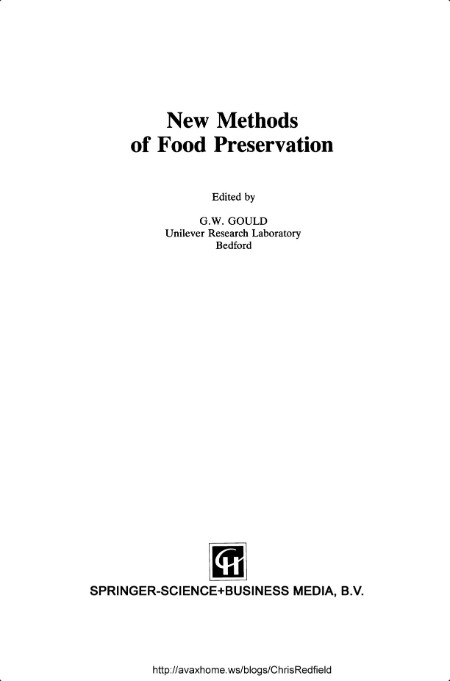 Gould G  New Methods of Food Preservation 1995
