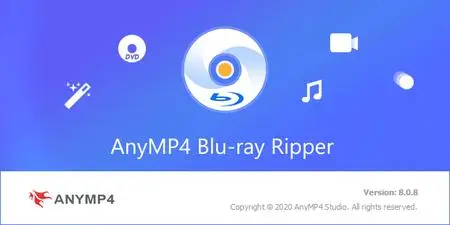 AnyMP4 Blu-ray Ripper 8.1.18 Multilingual (x64)