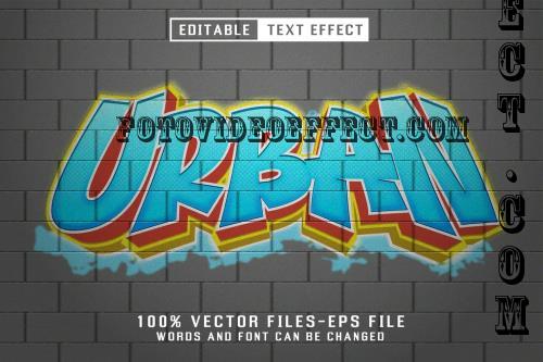 Urban Editable Text Effect - ECBQJZU