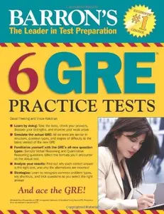 Barron’s 6 GRE Practice Tests