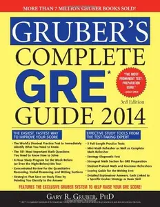 Gruber’s Complete GRE Guide 2014, 3E