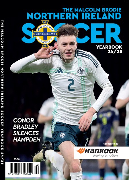 The Malcolm Brodie Northern Ireland Soccer - Yearbook 2024-2025 Cd60255ac740c83505f8a0f1107c6c90