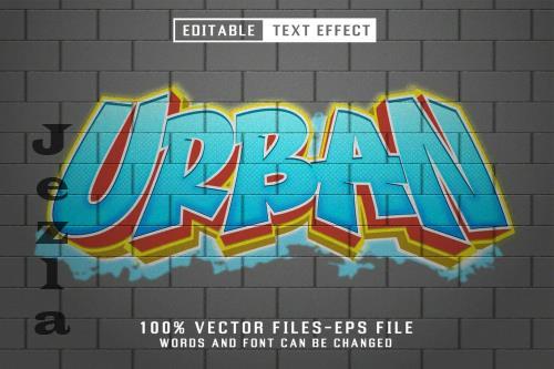 Urban Editable Text Effect - ECBQJZU