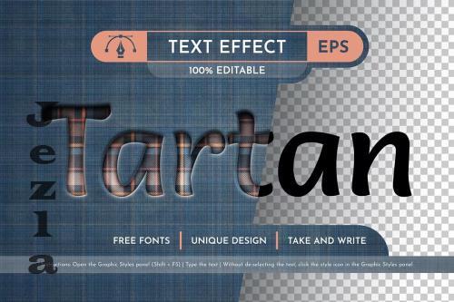 Tartan Editable Text Effect 279569404