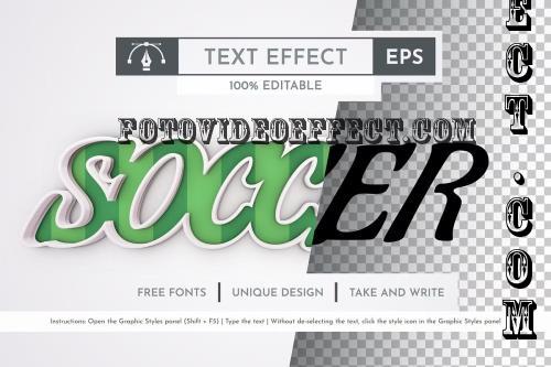 Soccer Editable Text Effect - 279401100