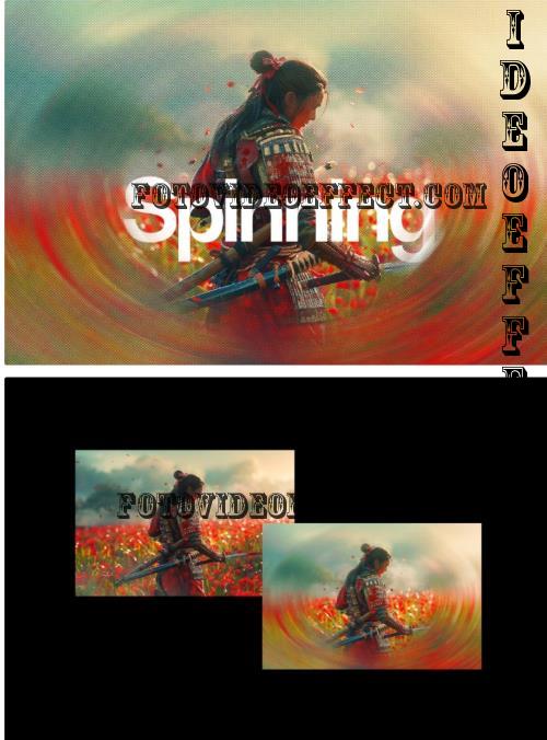 Spinning Blur Photo Effect