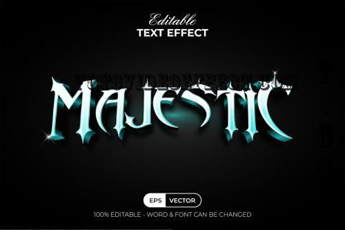 Majestic Text Effect 3D Style - 282910307