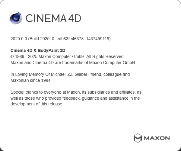 Maxon Cinema 4D 2025.0