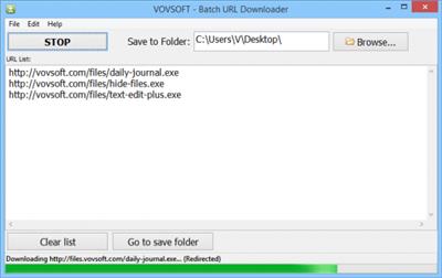 VovSoft Batch URL Downloader  5.8