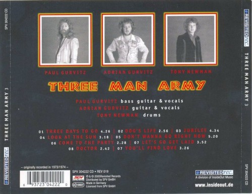 Three Man Army - 3 (1973-74) (2005) Lossless