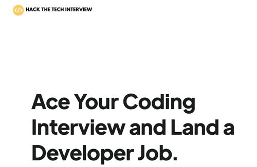 Hack the Tech Interview (The Pro Package)