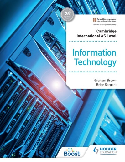 Cambridge International AS Level Information Technology Student's Book Second Edit... 3157f24651ca75b0aee5c7c79727da1a