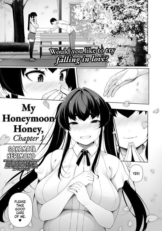 [Sakamata Nerimono] Ichinen Kanojo 1 | My Honeymoon Honey Ch. 1 [English] Hentai Comics