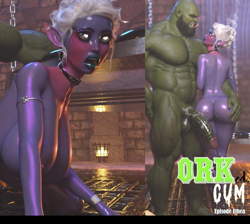 Taidoro - Orked.cum Episode: Ethea 3D Porn Comic