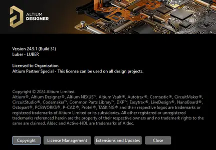 Altium Designer 24.9.1 Build 31 Win x64 298646a004dd90e2a8274e37e552c46c