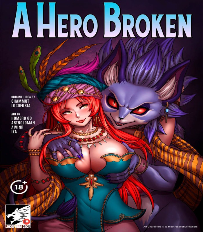 Locofuria - A Hero Broken Porn Comic