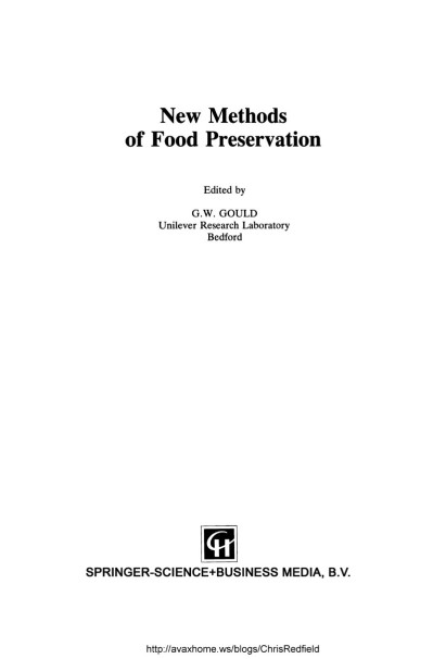 New Methods of Food Preservation - G. W. Gould 0c47bfa2c839679bb5eda17b9b214fbf