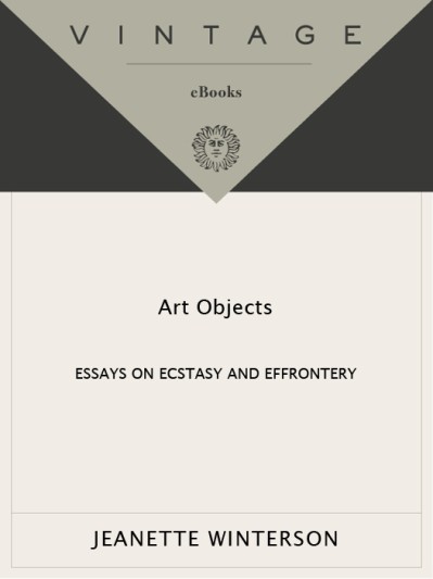 Art Objects: Essays on Ecstasy and Effrontery - Jeanette Winterson