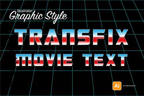 Movie Title Graphic Style for Illustrator - 4TQ8RVK