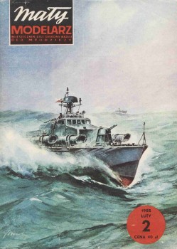   . 206   / Kuter torpedowy typu Szerszen (Maly Modelarz 02/1985)  +    