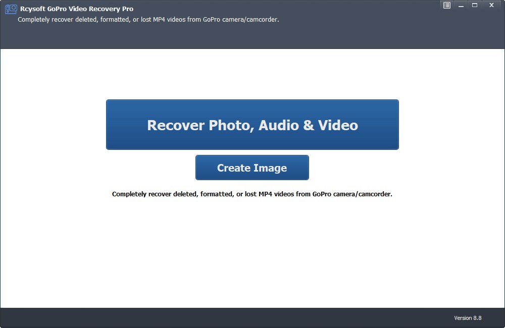 Rcysoft GoPro Video Recovery Pro 8.9.0.0 Multilingual