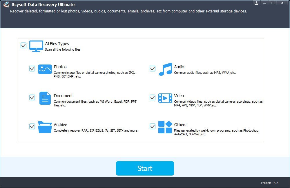 Rcysoft Data Recovery Ultimate 13.9.0.0 Multilingual