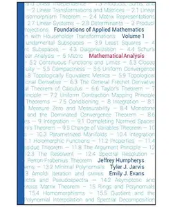 Foundations of Applied Mathematics, Volume 1 Mathematical Analysis