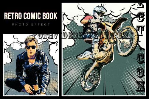 Retro Comic Book Photo Effect - Y3MQCUG