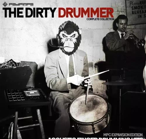 MPC Samples Dirty Drummer Complete (Acoustic Finger Drumming Kits)