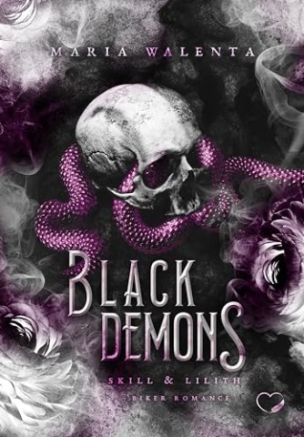 Cover: Maria Walenta - Black Demons: Skill & Lilith (Biker Romance)
