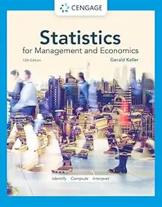 Statistics for Management and Economics  Ed 12