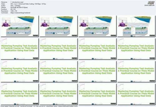 Mastering Pumping Test Model of  Aquifer A03ca88c2bf34c2d6b89186b943c1901