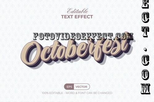 Octoberfest Text Effect 3D Style - 284668005