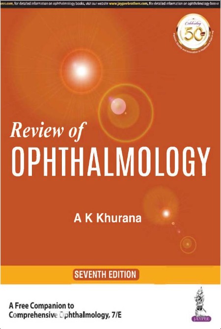 Khurana A  Review of Ophthalmology 7ed 2019