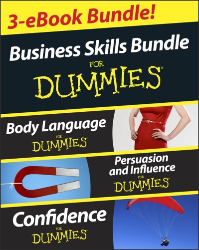 Business Skills For Dummies Three e-book Bundle: Body Language For Dummies, Persua... 7113ab6d07c7b758bd6f12aaeade2d1f