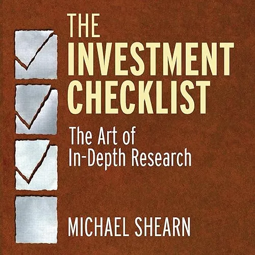 The Investment Checklist The Art of In-Depth Research [Audiobook] (repost)