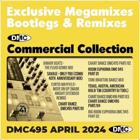 VA - DMC Commercial Collection 495 (2CD) (2024) Mp3 320kbps  759432467f393385512214dbe6131e65