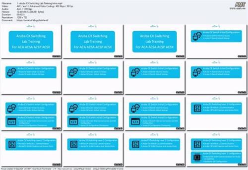 Aruba CX Switching Lab Training For ACA ACSA ACSP  ACSX 32538411b96ac4024ec57521d44fcb8a