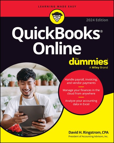 QuickBooks Online For Dummies, (2025) Edition - David H. Ringstrom 56ed2d4ac05a5fc0d2830cc251b2268e