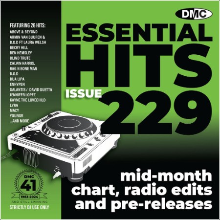 VA - DMC Essential Hits 229 (2024) Mp3 320kbps  B7d21d5808afa88d4d2f146d17bdcfa8