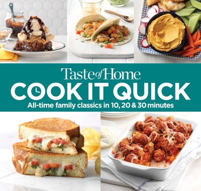 Taste of Home Cook it Quick: All-Time Family Classics in 10 32ec39c3f9d3e6a2065a5b43bcbacbe9