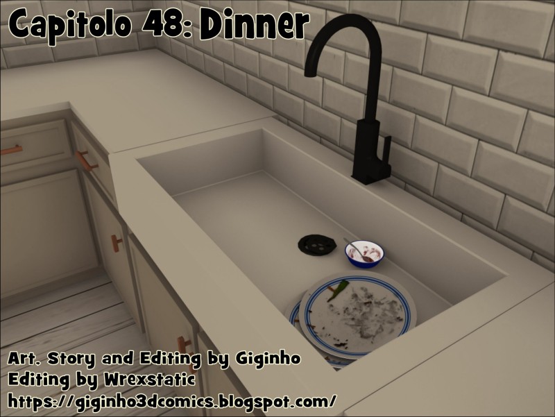 Giginho 48 - Dinner 3D Porn Comic