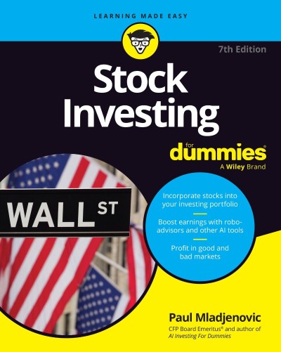 Stock Investing For Dummies, 7th Edition - Paul Mladjenovic Bb23175498331d857b268b138bb7e83a