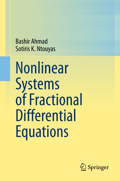 Nonlinear Systems of Fractional Differential Equations - Bashir Ahmad A0c6488f8a1242de99d8eac8ea8d474c